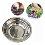 Comedero Para Perro Mascotas Alimento Plato Bowl Acero Inoxi