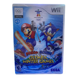 Mario E Sonic At The Olympic Winter Games Wii Original Usado