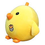 Lindo Pollo De Peluche Amarillo Con Un Pollo De 30 Cm