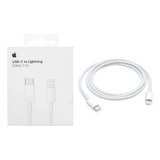 Cabo Carregador Turbo Usb C Lightning 20w P/ iPhone Branco