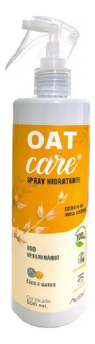 Oat Care Spray Hidratante 500ml Para Cães / Gatos