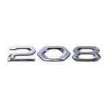 Monograma Insignia Emblema Logo Peugeot 208 P21 Original