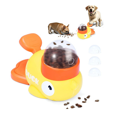Juguete Interactivo Dispensador De Comida Para Perros Y Gatos Trixter Pato