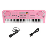 Instrumento Musical Piano Teclado Digital Usb Órgano