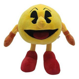 Pac-man Muñeco Peluche Niños Navidad Regalo 25 Cm