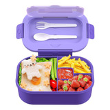 Lonchera Bento Box Lunch Para Niños Escolares Oficina 1300ml