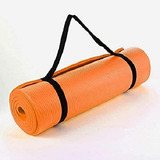 Tapete Extra Grueso 12 Mm Naranja Yoga Ejerciciocampismo Mat