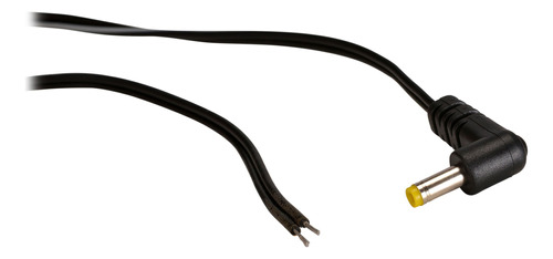 Conector De Cc De Angulo Recto Con Cable De 6 .- 1.7 Mm I.d