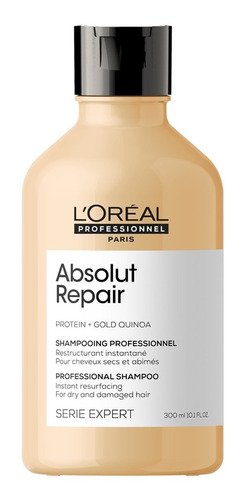 Shampoo Loreal Absolut Repair Lipidium Serie Expert 300ml