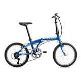 Bicicleta Plegable Rodado 20 Olmo Pleggo P10 Alumin. Shimano