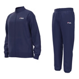 Conjunto Agasalho Masculino Fila Basic Sports Marinho F11at0