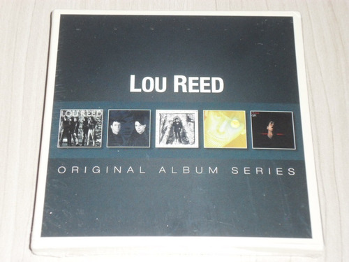 Box Lou Reed - Serie De Álbumes Originales (5 Cd Europeos) Lacrado