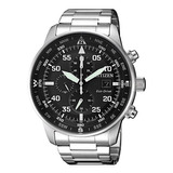 Relógio Citizen Masculino Tz31132t Eco-drive Solar Prateado