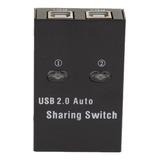 Usb 2.0 Manual Sharing Switch Kvm 2 Port Hub Para Pc