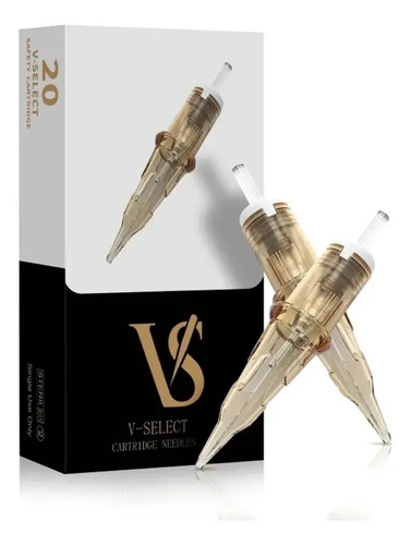 Cartucho Tatuaje Ez V-select Round Liner 0803rl 1003rl 20pzs | Meses sin interés
