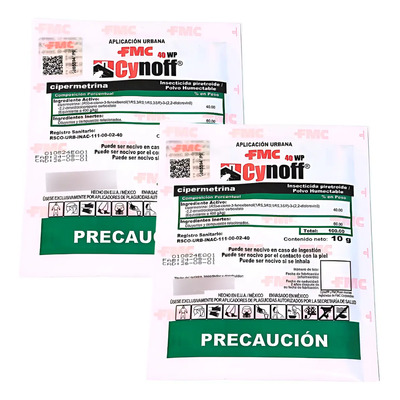 Cynoff 40 Wp Insecticida 10 G Paquete De 2 Piezas | MercadoLibre