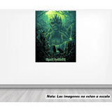 Vinil Sticker Pared 50cm Lado Iron Maiden Modld0056