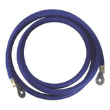 Cable Para Baterías 2.2m Azul 2 Awg Con Terminales De Ojo