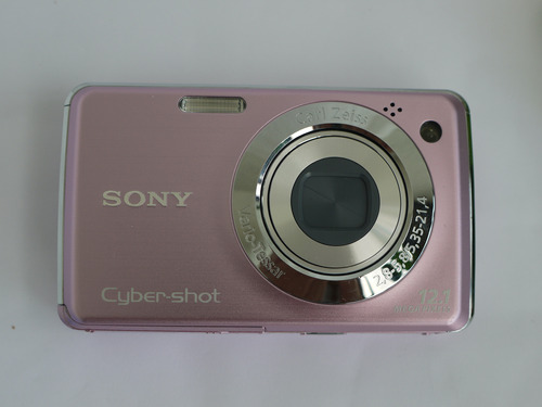 Camera Fotográfica   Sony Cybershot Dsc-w210 Rosa Novinha 