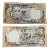 Billete 2000 Pesos 1994 Sin Circular