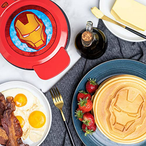 Marvel Iron Man Waffle Maker - Casco De Shellhead En Tus Waf