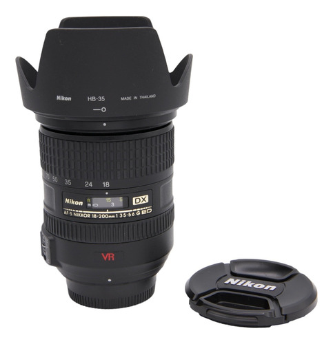 Lente Nikon Af-s 18-200mm F/3.5-5.6 G Ed Dx