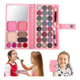 Set De Maquillaje Para Niños, Set De Belleza Cosmético Real