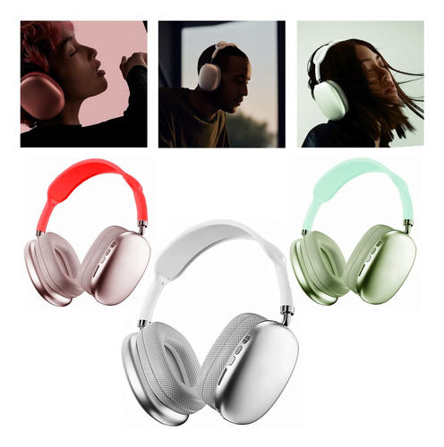 Fone De Ouvido Headphone Bluetooth Ergonômico On-ear Led