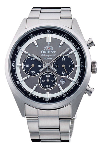Orient Reloj Neo70's Solar Panda Dark Grey Hombre Wv0011tx