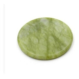 Piedra Guasha Jade/circular Redondo/masajeador Facial/natura