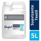 Suavizante Comfort Profesional Classic En Botella 5 L X 4 U.