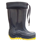 Bota De Lluvia Para Niños+calfor+con Cuello+talles Del 21-26