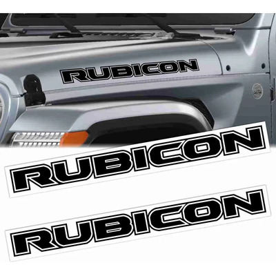 Calcomanias Jeep Rubicon Cofre Varios Modelos (2 Piezas) | Meses sin interés