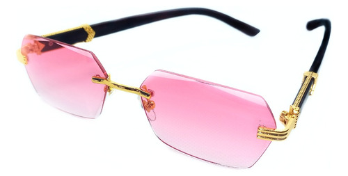 Exclusivas Gafas Unisex De Moda Y Diseño En Color Rosado