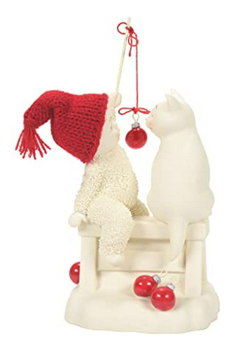 Figura Navidad Gatos Snowbabies, 5.91 Pulgadas
