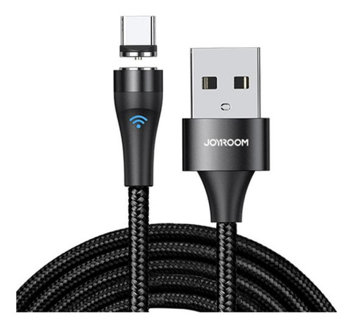 Cable Carga Joyroom S-1021x1 Usb Tipo-c Magnetico Led 1m