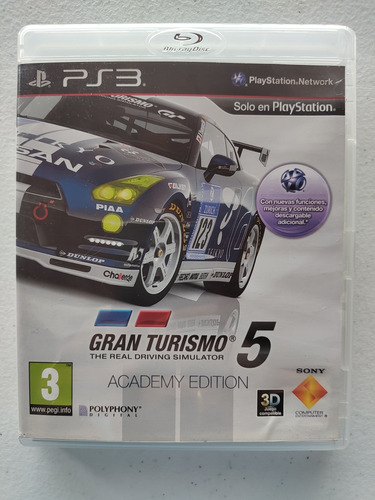 Gran Turismo 5 Academy Edition Ps3 Mídia Física Seminovo +nf