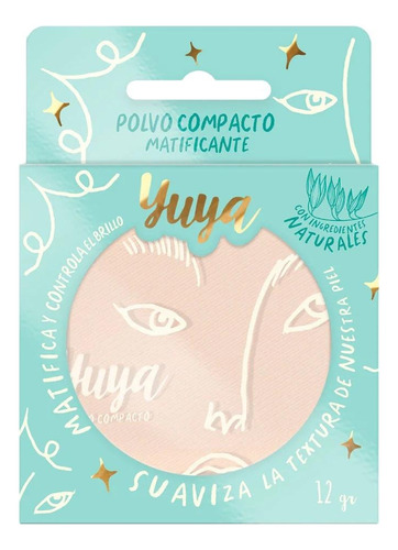 Yuya Maquillaje En Polvo Compacto Matificante