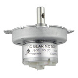 Motor Eléctrico De Engranaje Pequeño Js-50 De 12 V Dc, 150 R