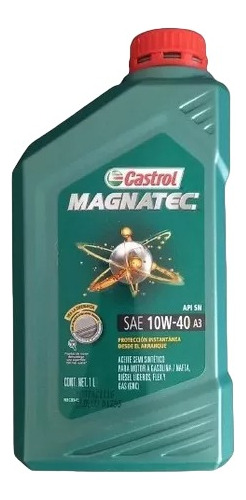 Aceite Semisintético Castrol Magnatec 10w40 A3 1 Litro