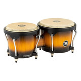 Meinl Percussion Hb100snt-m Bongós De Madera Natural De 6 .