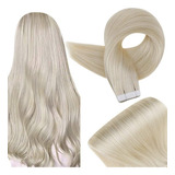 Tape Hair Cabello Natural 100%humano Extensión Adhesivas 10u