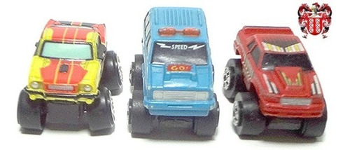 Micro Machines Set Monster Trucks 2 Ford Aerostar  