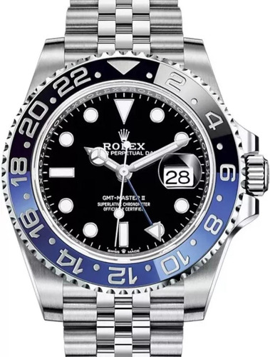 Rolex Gmt Master 2 Pulseira Jubilee Movimento Automático B.e