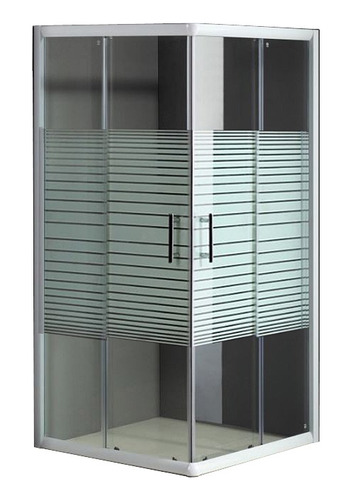 Esatto® Cancel Cabina Baño Cuadrado 90 X 90 X 185 Ca-011r