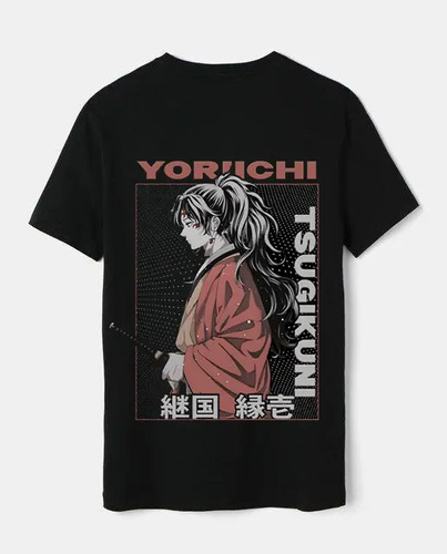 Playera Yoriichi Tsugikuni - Kimetsu No Yaiba Demon Slayer | Envío gratis