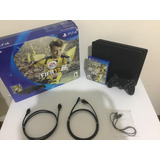 Sony Playstation 4 Slim 500gb Fifa 17 Color Negro Azabache