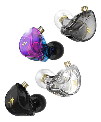 Fone De Ouvido Qkz Zxt S/ Mic Gamer Dj In Ear Pronta Entrega