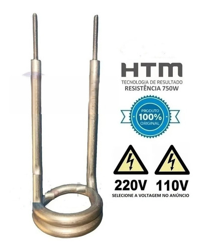 Resistência Vapor De Ozônio Htm Beauty Steam - Original