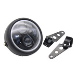 Faro Led De Motocicleta Para Sportster Cafe Racer Bobber